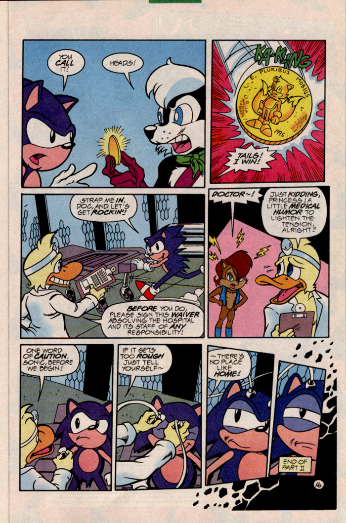 Sonic - Archie Adventure Series February 1997 Page 17